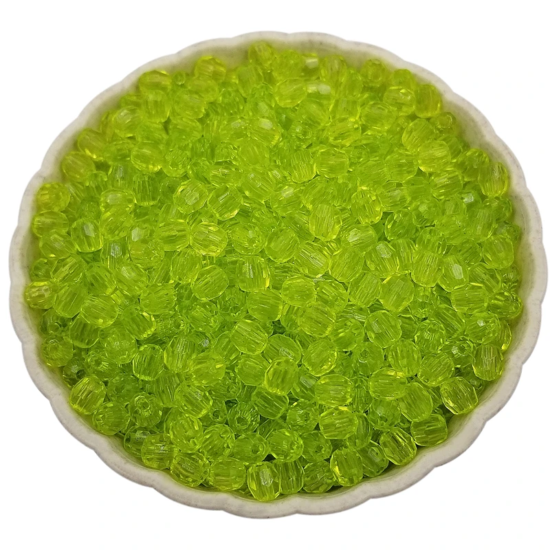 Алмазные акриловые бусины горячей огранки для рукоделия изготовления украшений