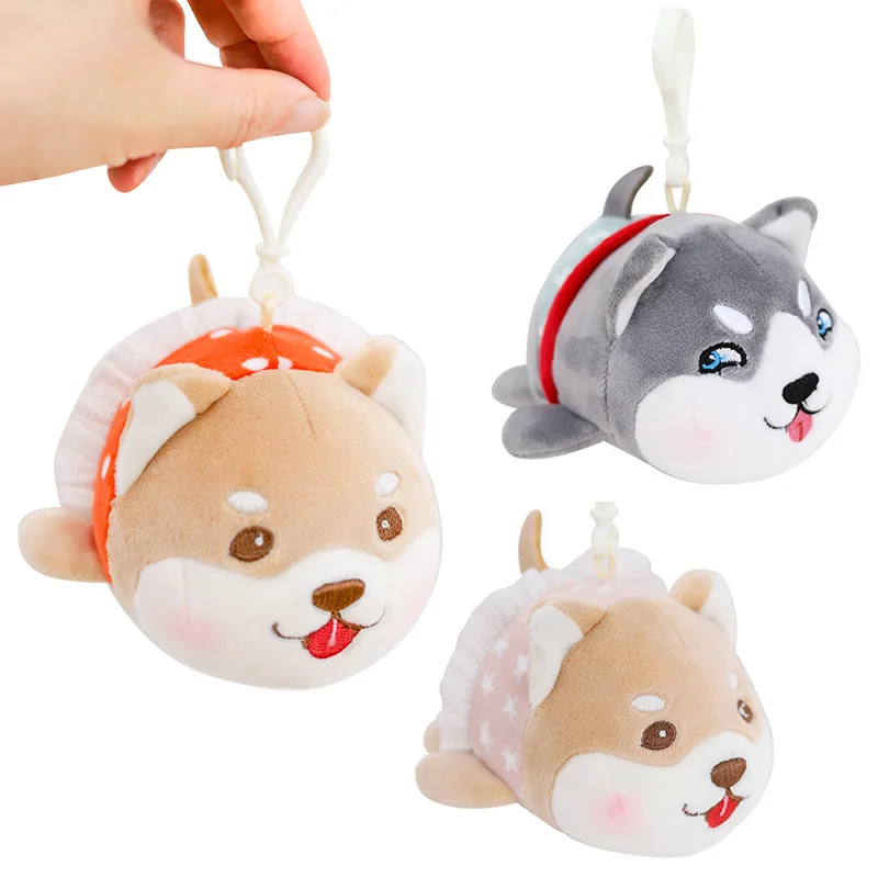 Японская собака Шиба ину плюшевый мешок подвесная игрушка кукла раскладной