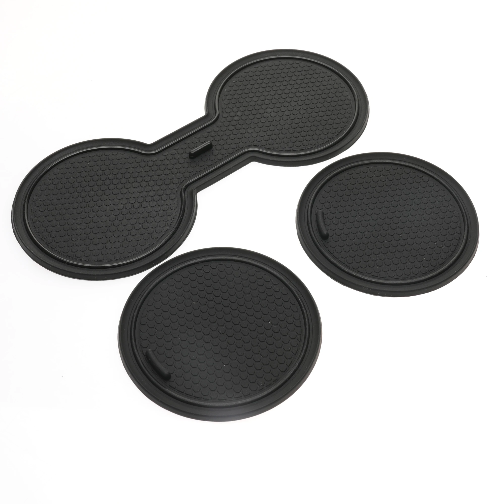 Подходящие под заказ аксессуары для подкладки чашки и центральной консоли Tesla Model