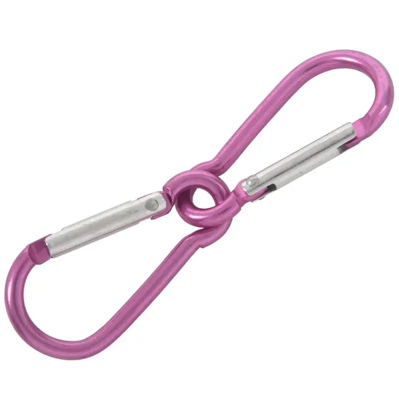 Кемпинг бутылка держатель для ключей на сумку карабины крючки зажима 5 см длина 4