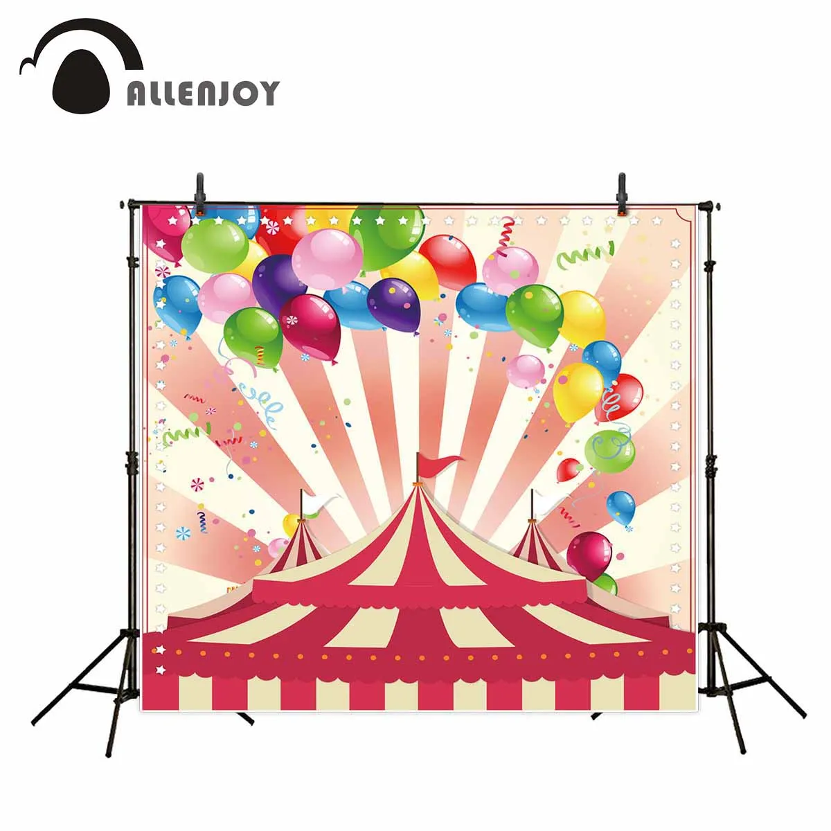 Allenjoy принадлежности для празднования дня рождения красочные воздушные шары