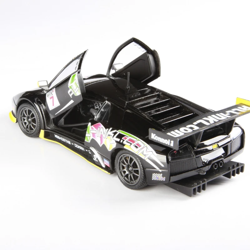 Модель гоночного автомобиля Bburago 1:24 Lamborghini летучая мышь фиагт из сплава имитация