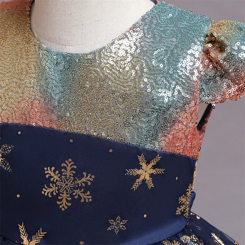 Платье для девочек с маленькой спинкой на новый год |