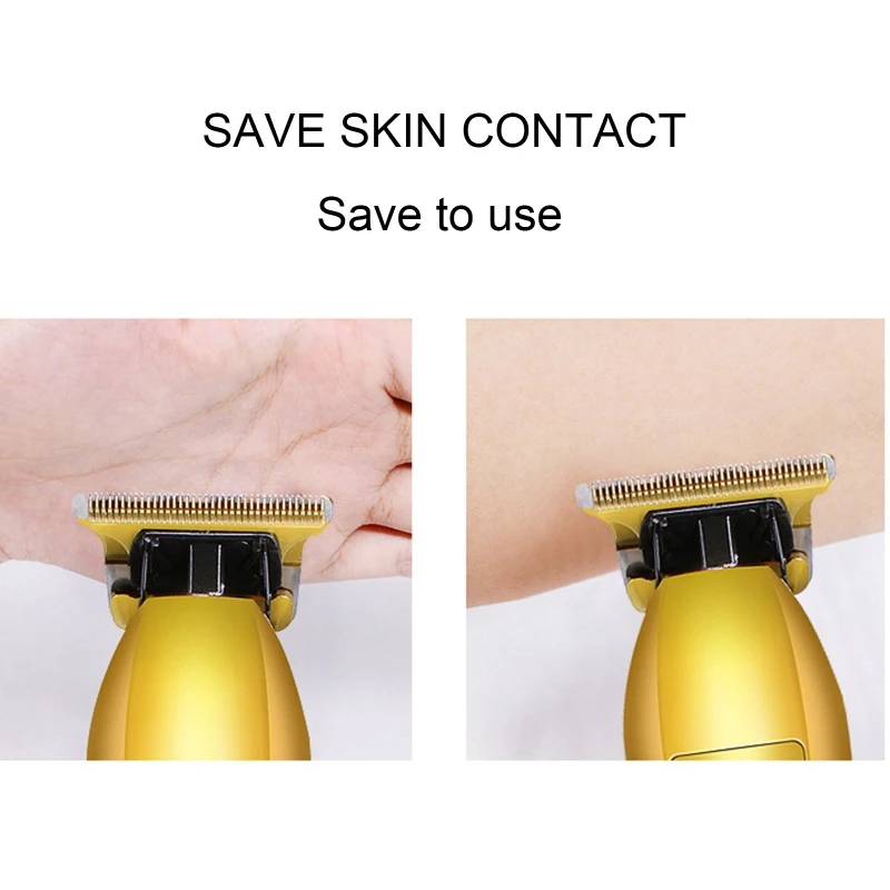 

Professional Hair Clippers Men T-Blade Beard Trimmer Barber Grooming Cordless Dropshipping