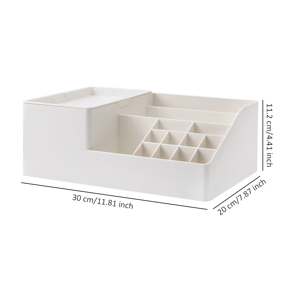 

Makeup Organizer Large Capacity Desktop Organiser Lipstick Makeup Brush Makeup Holder Organizer Jewelry Makeup Drawer Container