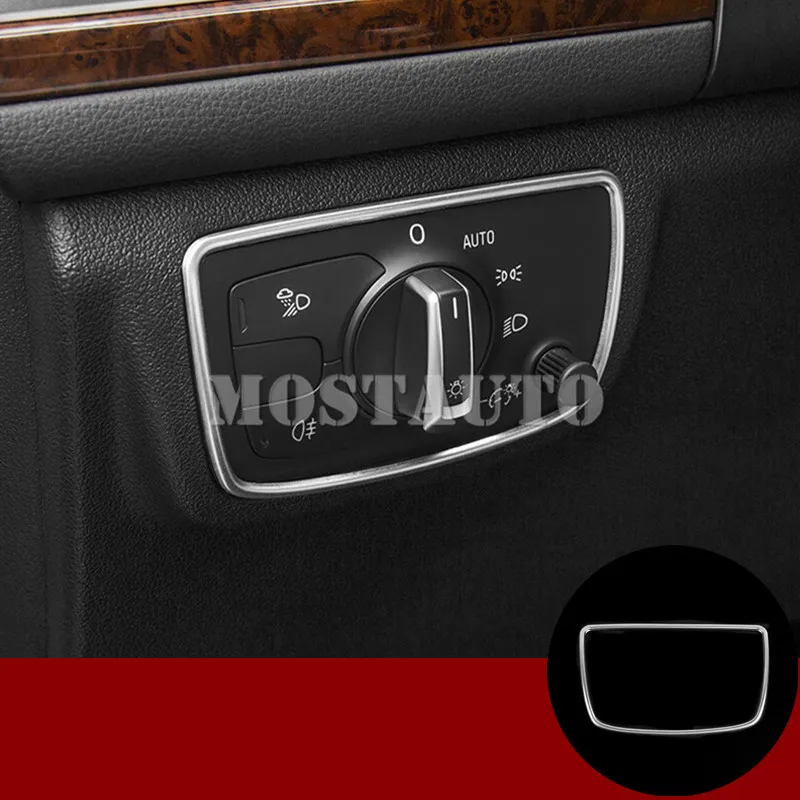 Для Audi A6 S6 внутренняя фара переключатель кнопка Крышка отделка 2012 2018 1 шт.