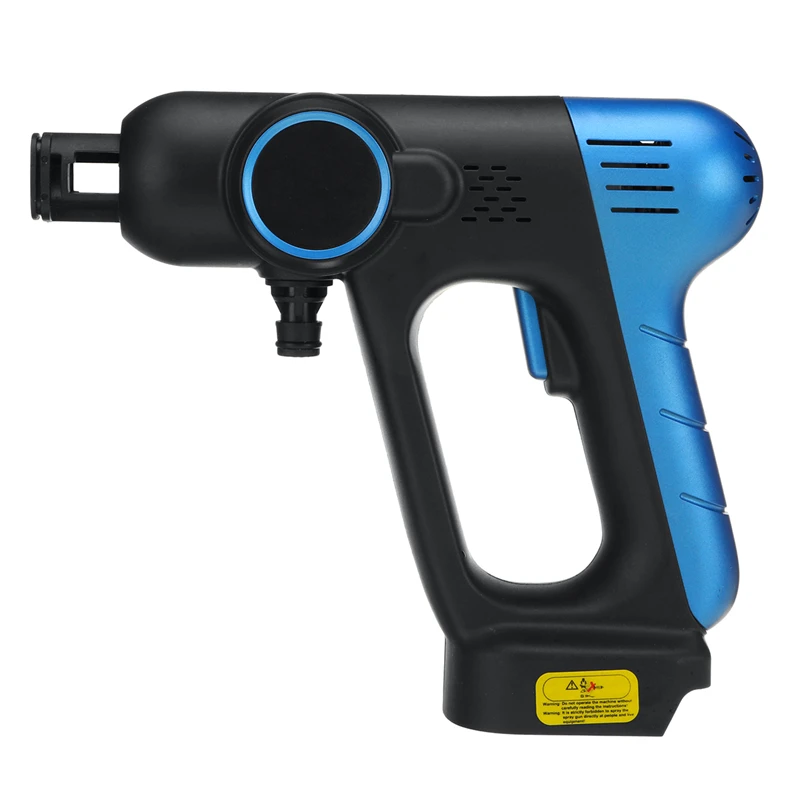 Дешево Беспроводная моечная машина высокого давления, 0-15000 мАч, 60 бар, портативная моечная машина высокого давления для автомобиля, литиевая батар...