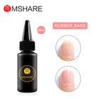 MSHARE 30 мл резиновое покрытие для ногтей УФ-гель лак долговечный не чистящий блестящий гель лак для ногтей грунтовка для дизайна ногтей