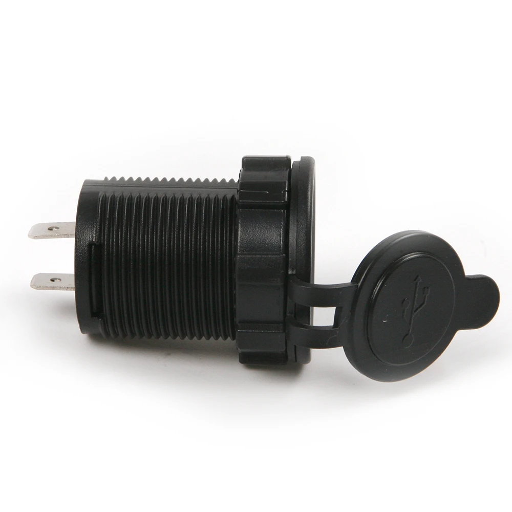 DC 12V Водонепроницаемый двойной Переходник Usb для зарядки в машине разъем