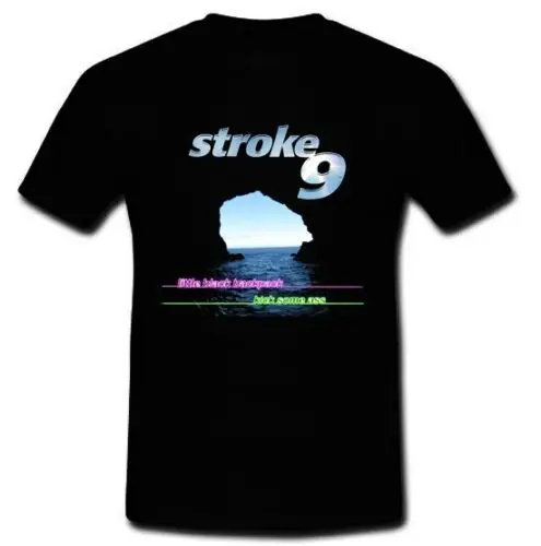 Ход поршня 9 маленькое черное рюкзак Post Grunge футболка Размеры размеры S M L XL 2XL 100%