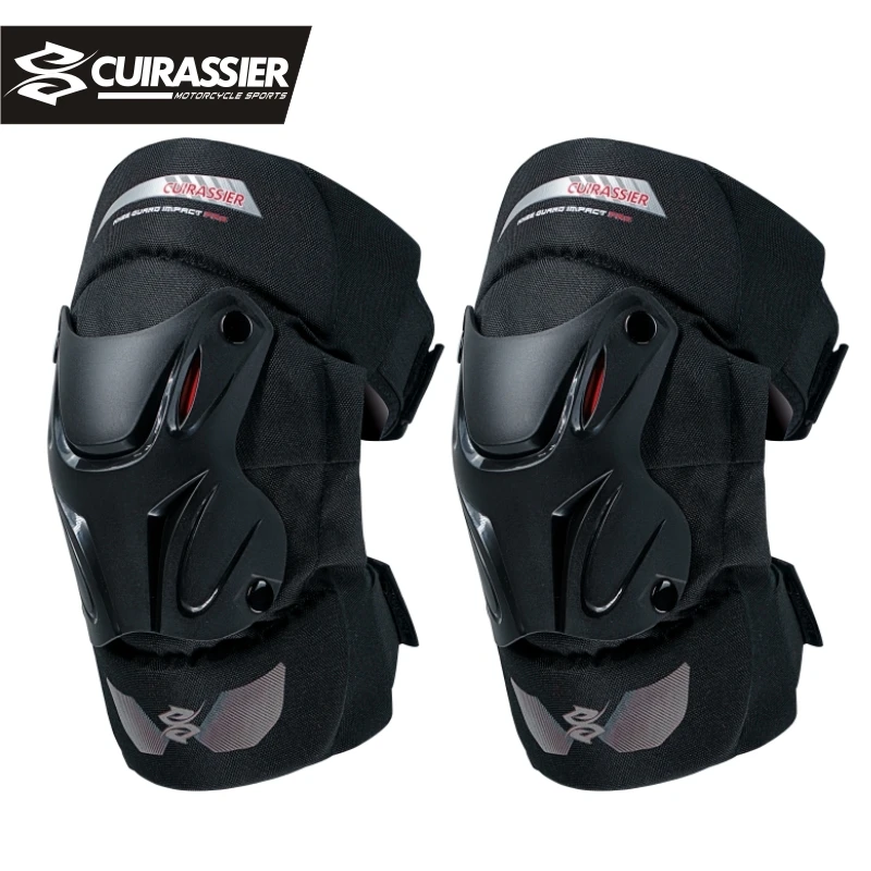 Cuirassier Motocross Kneepad Motorbike Protective Motorcycle Knee Pads Equipement Moto Racing Guards Off-Road Elbow Protection | Автомобили