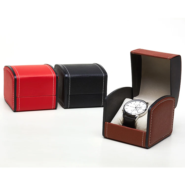 Jewelry Watch Case Display Gift Box With Pillow Cushion Watch Box Storing Wrist Watch Protecting