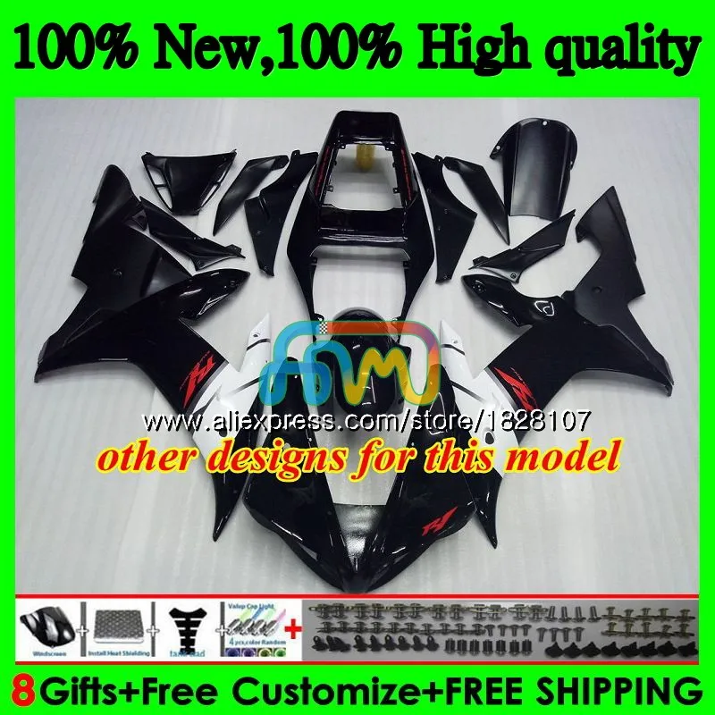Корпус для YAMAHA YZF R 1 1000 YZF-1000 YZFR1 02 03 Kit 122BS.99 углеродного цвета R1 1000CC YZF1000 YZF-R1 2002 2003