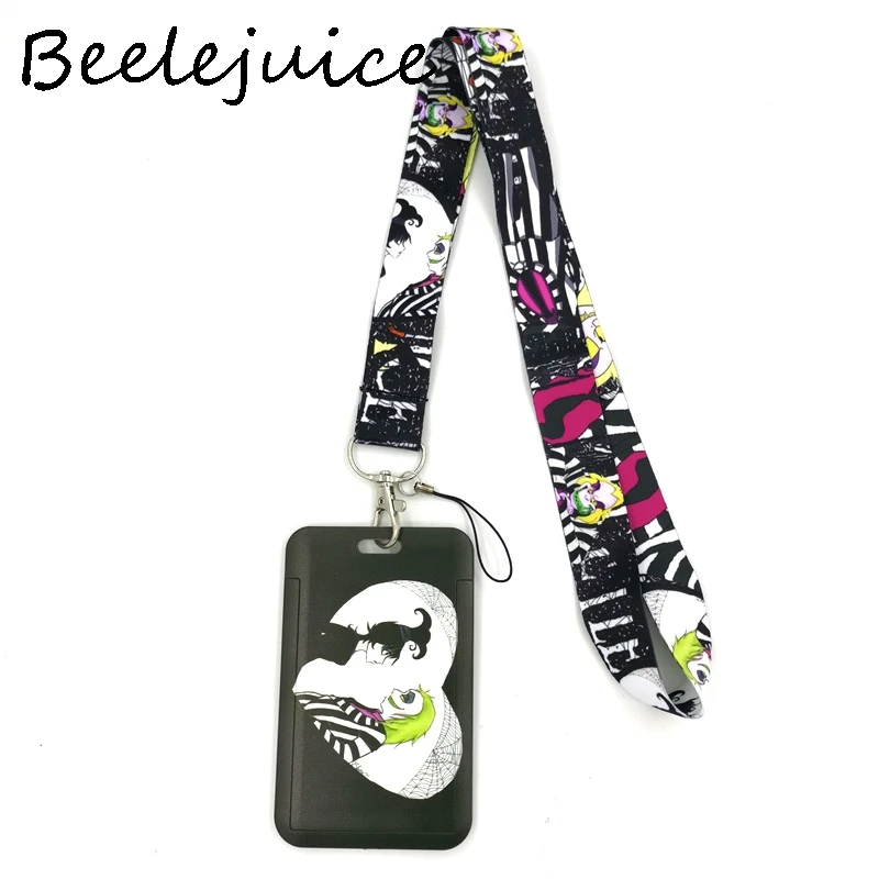 

Tim Burton Movie Snake Credit Card ID Holder Bag Student Women Travel Bank Bus Business Card Cover Badge Accessories Gifts