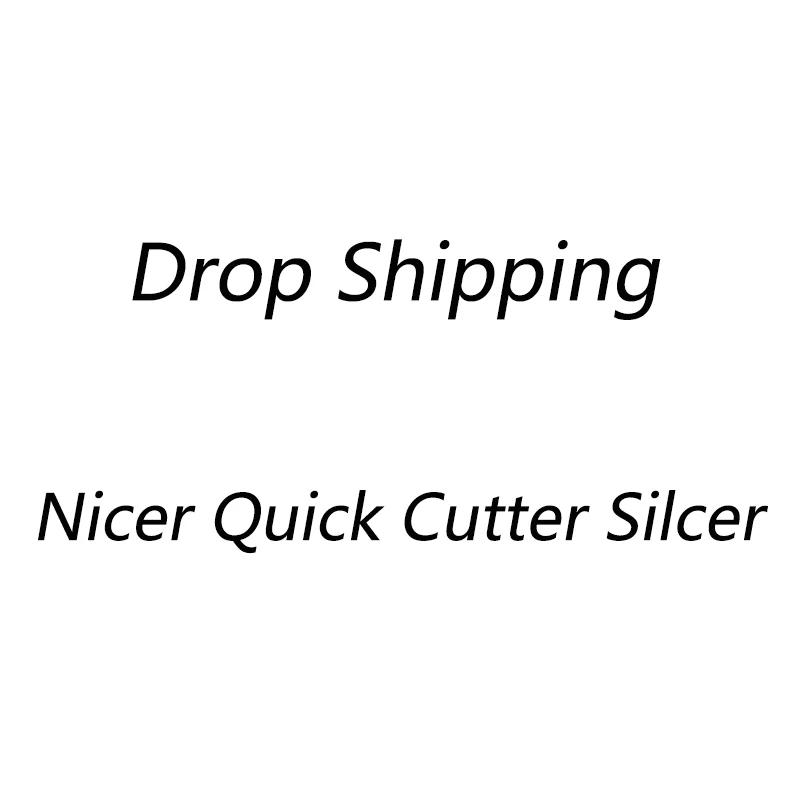 Nicer Quick из нержавеющей стали овощерезка измельчитель 5 в 1 Многофункциональный