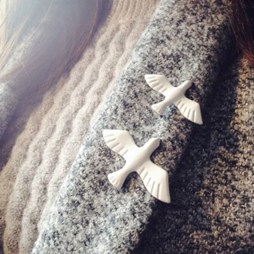 1 шт. женская брошь в виде голубей | Украшения и аксессуары