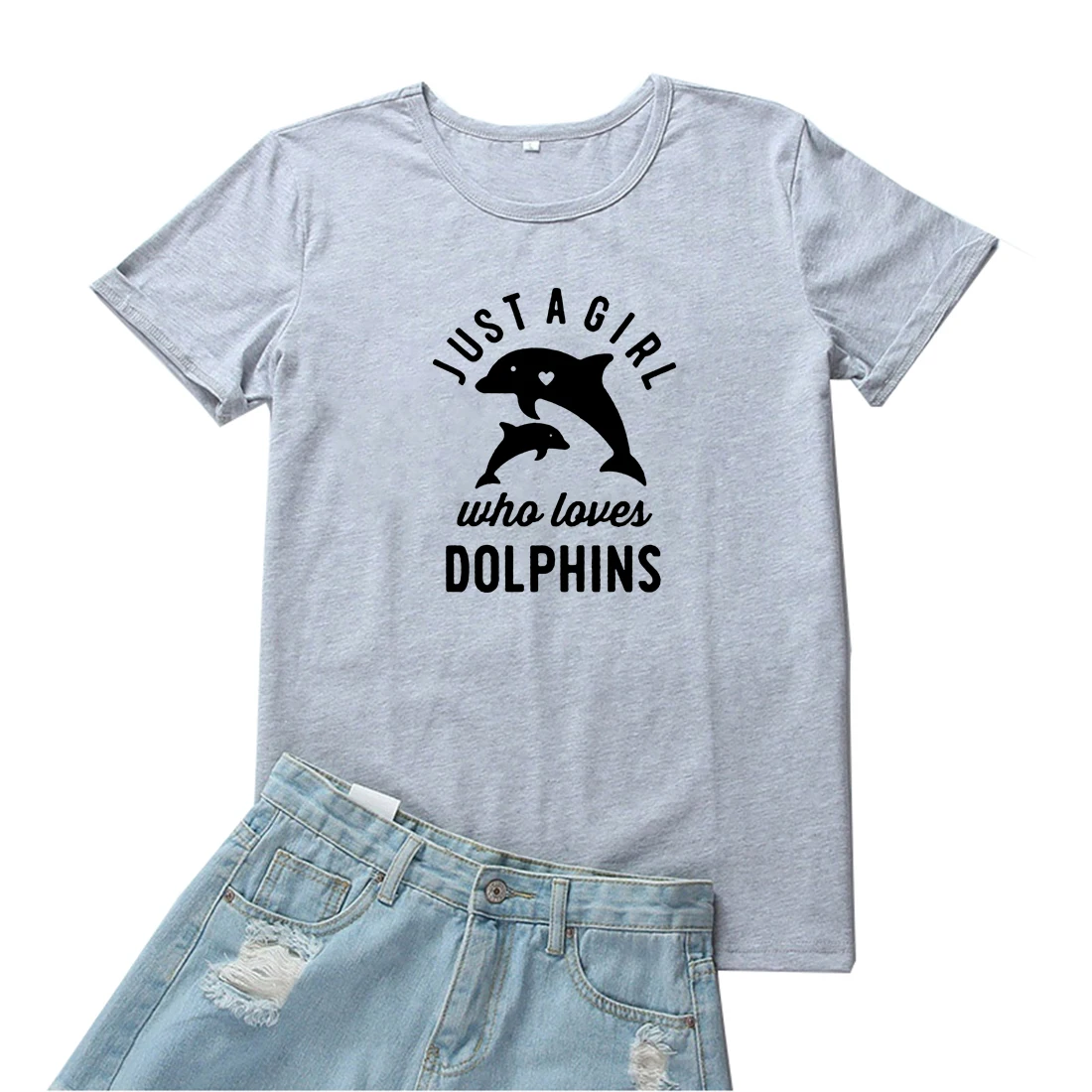 Футболка женская летняя хлопковая с принтом только девушка которая любит