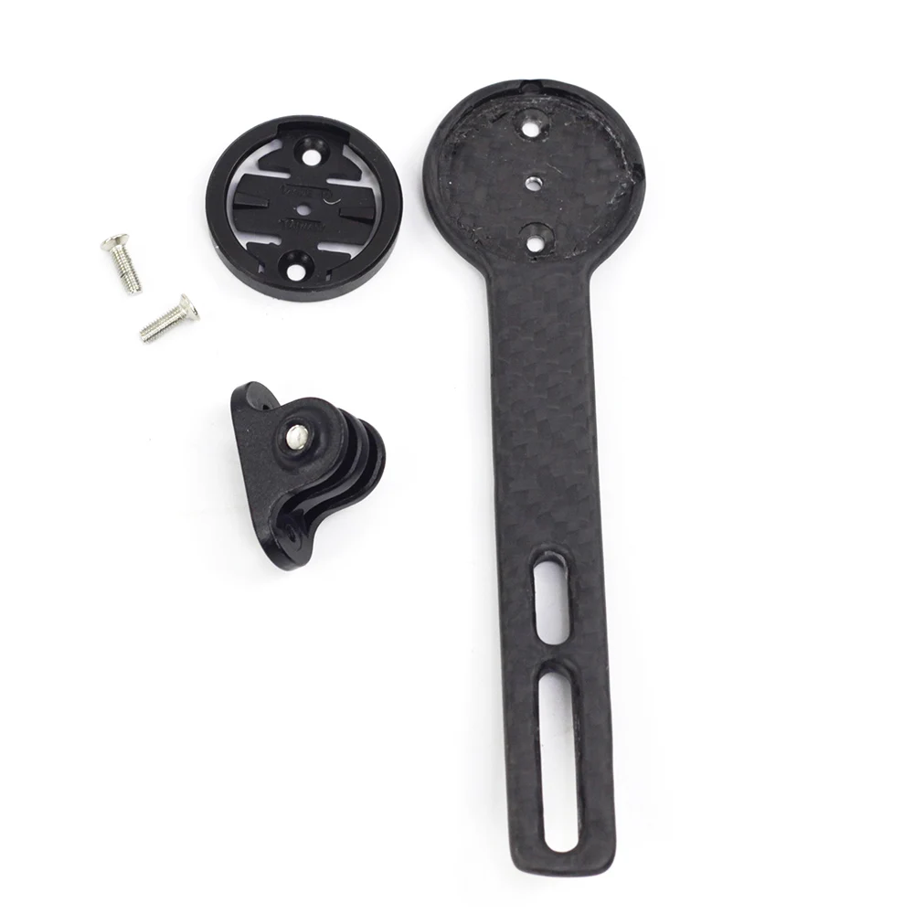Silverock карбоновое компьютерное крепление для интегрированного руля GARMIN 1000 I gps порт Wahoo Bryton MIO руль спереди gps Держатель