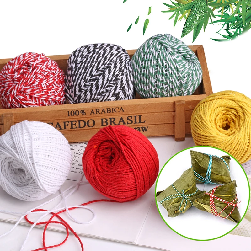 

Cooking Tools Butcher Cotton Twine For Kitchen Accessories Meat Prep Trussing Turkey Barbecue String Meat Sausage Tie Rope Cord