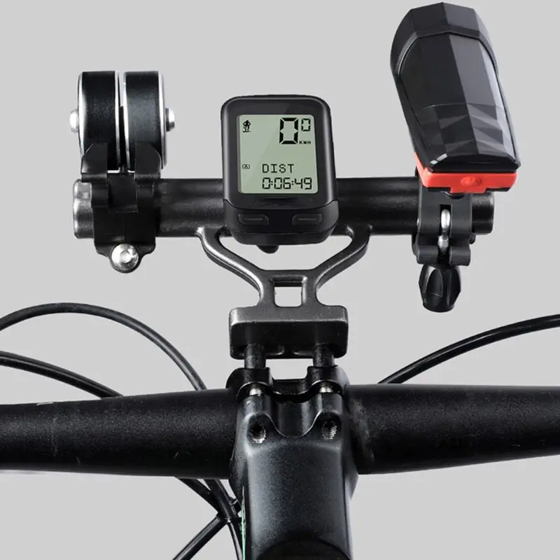 

Bike Handlebar Extender Aluminum Bicycle Stem Tube Extension Mount Bracket Stand Y4UB