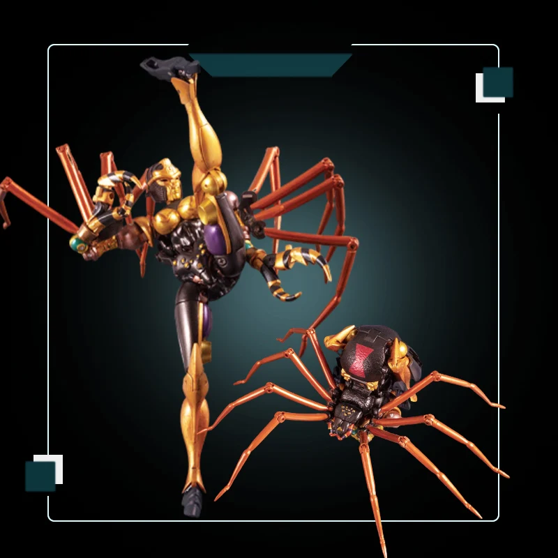 

Action Figure Robot Transformatie Meesterwerk Ko Takara MP46 MP-46 Blackwidow Beast Wars Meesterwerk 4th Collectible Toys Gifts