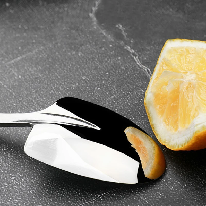 

304 stainless steel coffee spoon Retro shovel spoon for ice cream Creative tea-spoon Tableware kitchen accessories