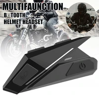 wireless motorcycle helmet headset b tooth compatible 5 0 rechargeable helmet earphone stereo hands free call 23hrs headphone