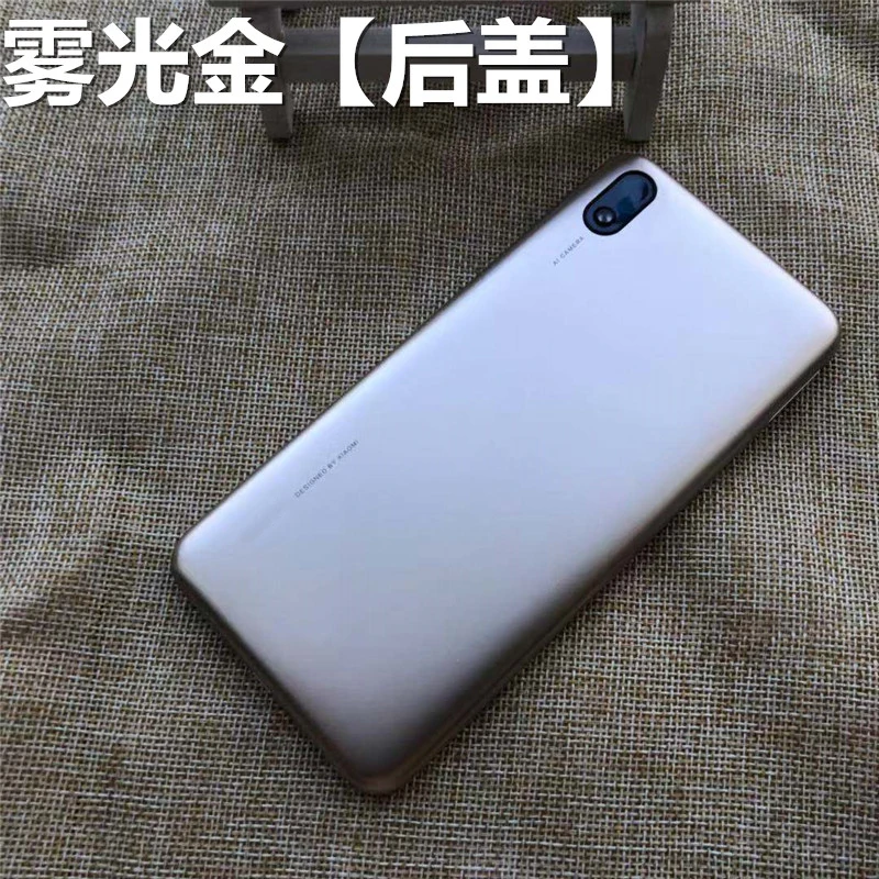 Для Xiaomi Redmi 7A задняя крышка аккумулятора задняя крышка корпуса задняя крышка камеры стеклянная линза Боковая клавиша запасные части