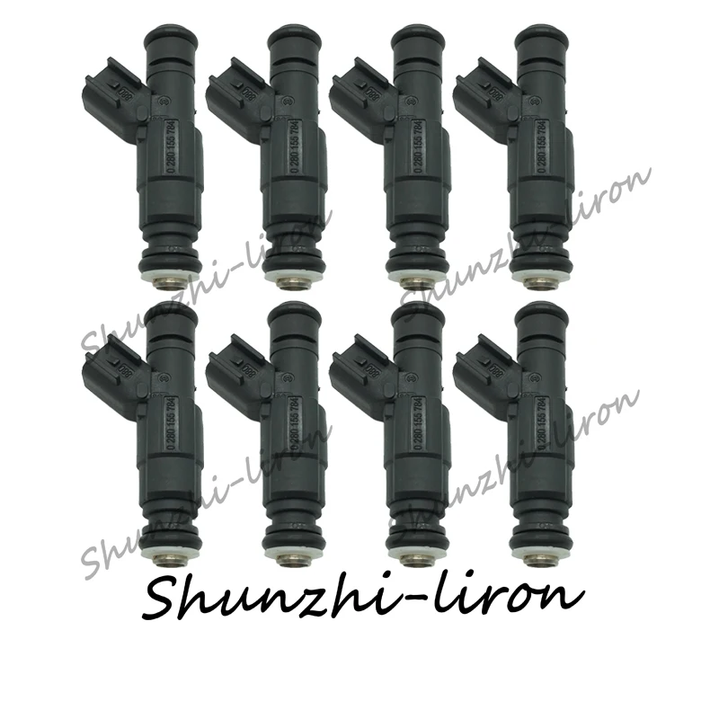 8pcs Fuel Injectors For jeep Cherokee 99-01 Wrangler 99-04 Grand 4.0L l6 EV6 250CC 13.5V 0280155784 04669938 | Автомобили и