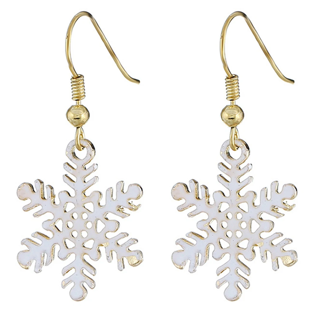 Рождественские серьги гвоздики со стразами в форме звезды и дерева аксессуары