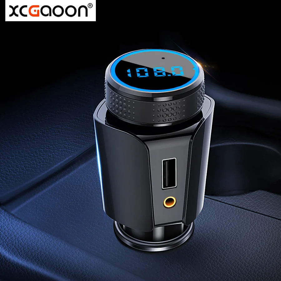 XCGaoon T18 Bluetooth 4 1 автомобильный комплект гарнитуры MP3 плеер FM передатчик USB