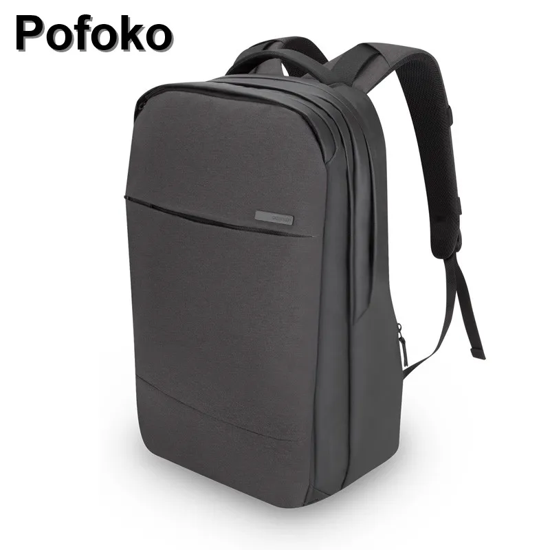 

2021 New Brand POFOKO Laptop Backpack Bag 15",15.4",15.6",Notebook Case,Business,Satchel,Office Worker,Free Drop Shipping CC02