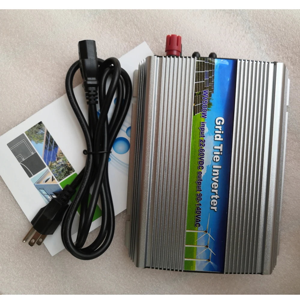 500 Вт микро сетчатый инвертор для солнечной панели 30 В/36 В постоянного тока 22 50 в 220