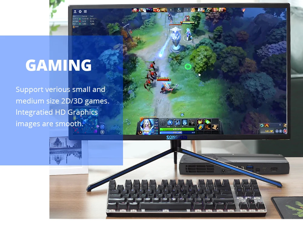 Процессор Intel Core NUC cpu i7-6770HQ Мини ПК Windows 10 4K USB 3,0 HDMI wifi BL Gigabit Ethernet офисный игровой настольный компьютер