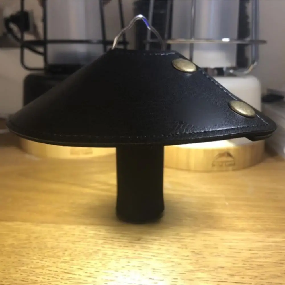 

Outdoor Camping Leather Lamp Shield Spotlight PU Protective Cover Replacement Anti Light Removable Cover Dust Dust-proof D6C3