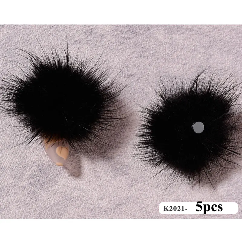 

Detachable Magnet Nail Decorations Fluffy Plush Ball DIY Nail Jewelry Manicure 3DPompoms New Fashion Manicure Design Accessories