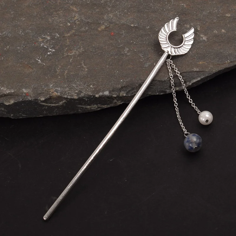 Милые женские палочки для волос кулон Kanzashi шпилька головной убор