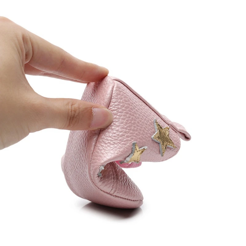 

Baby Shoes Newborn Boys Girls First Walkers Heart Star Pattern Kids Toddlers Lace Up PU Sneakers 0-24 Months