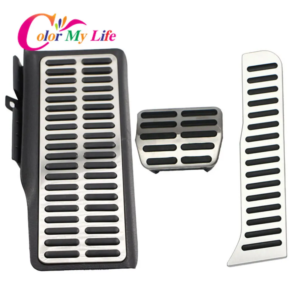 Цветные накладки из нержавеющей стали для автомобильной топливной педали My Life