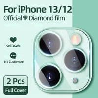 12pcs 9d back lens protective glass screen protector for iphone 13 12 pro max tempered glass for iphone 12 11 camera protector
