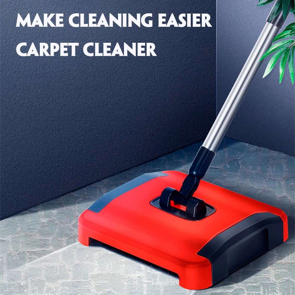 

Floor Hair Broom Dust Scraper & Pet Rubber Brush Carpet Carpet Cleaner Sweeper No Hand Wash Mop Clean Wipe Window Tool