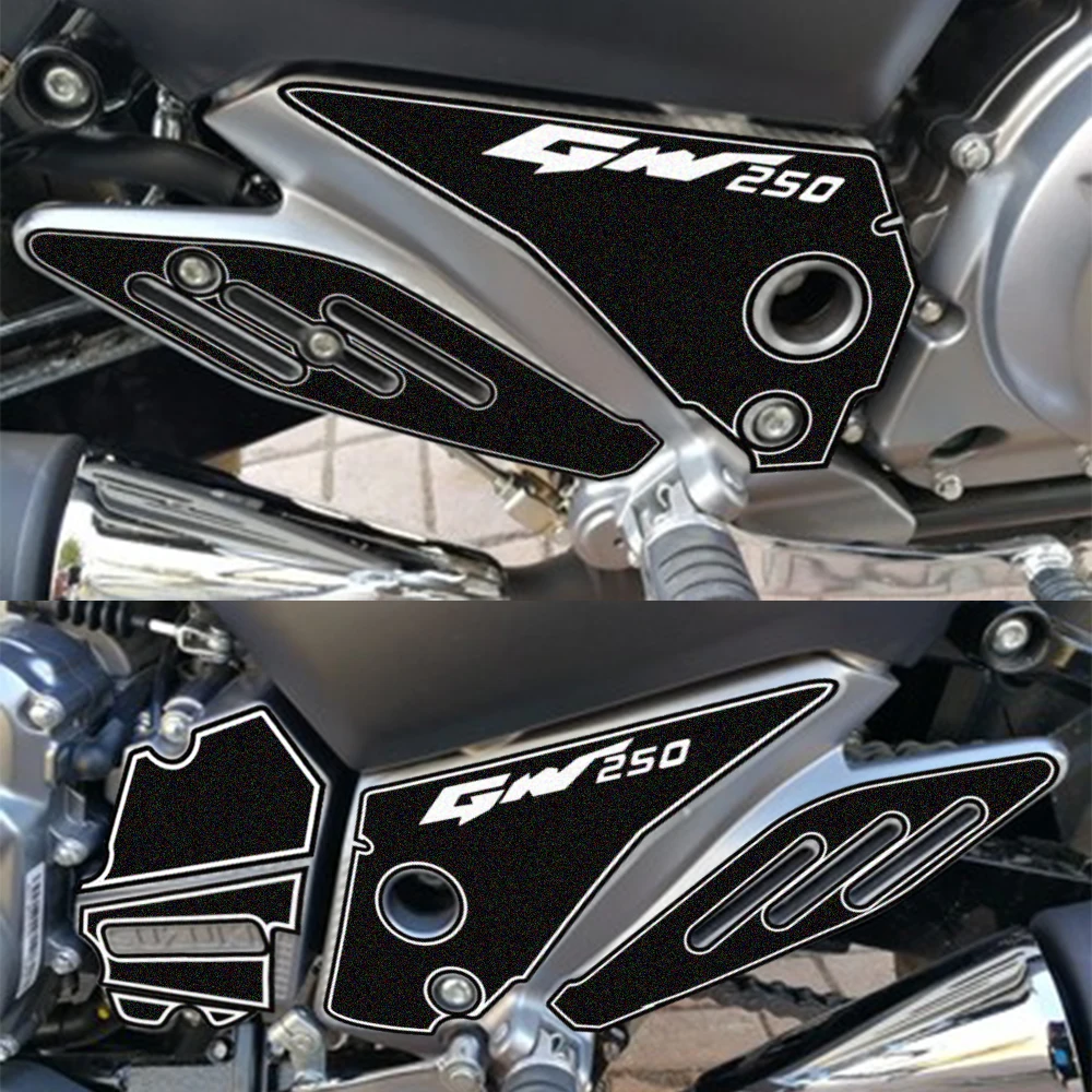 

for Suzuki GW250 GW250F Motorcycle Waterproof Body Protection Stickers Pedal Anti-Scratch Cover Reflective Material Decorate