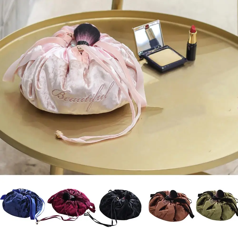 Женская сумка для хранения косметики дорожная домашняя милая простая Большая