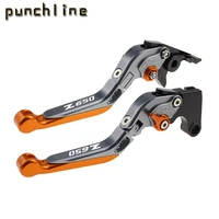 fit for z650 2017 2021 folding extendable clutch levers brake levers