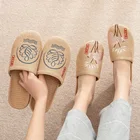 Шлепанцы Suihyung, для мужчин и женщин, дышащие, льняные, повседневные, на плоской подошве