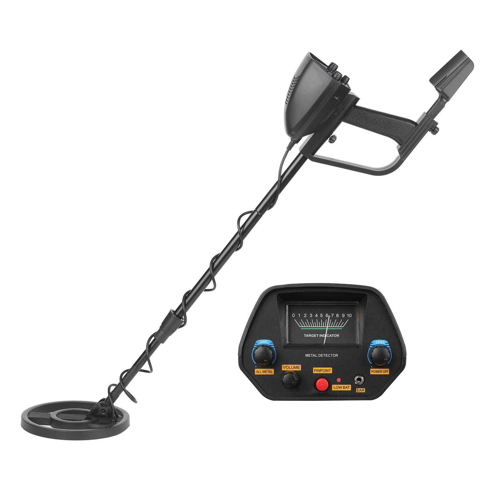 

MD-4080 Metal Detector Professional Metal Pinpointer Underground Gold Detector Metal Finder Electronic Measuring Instruments