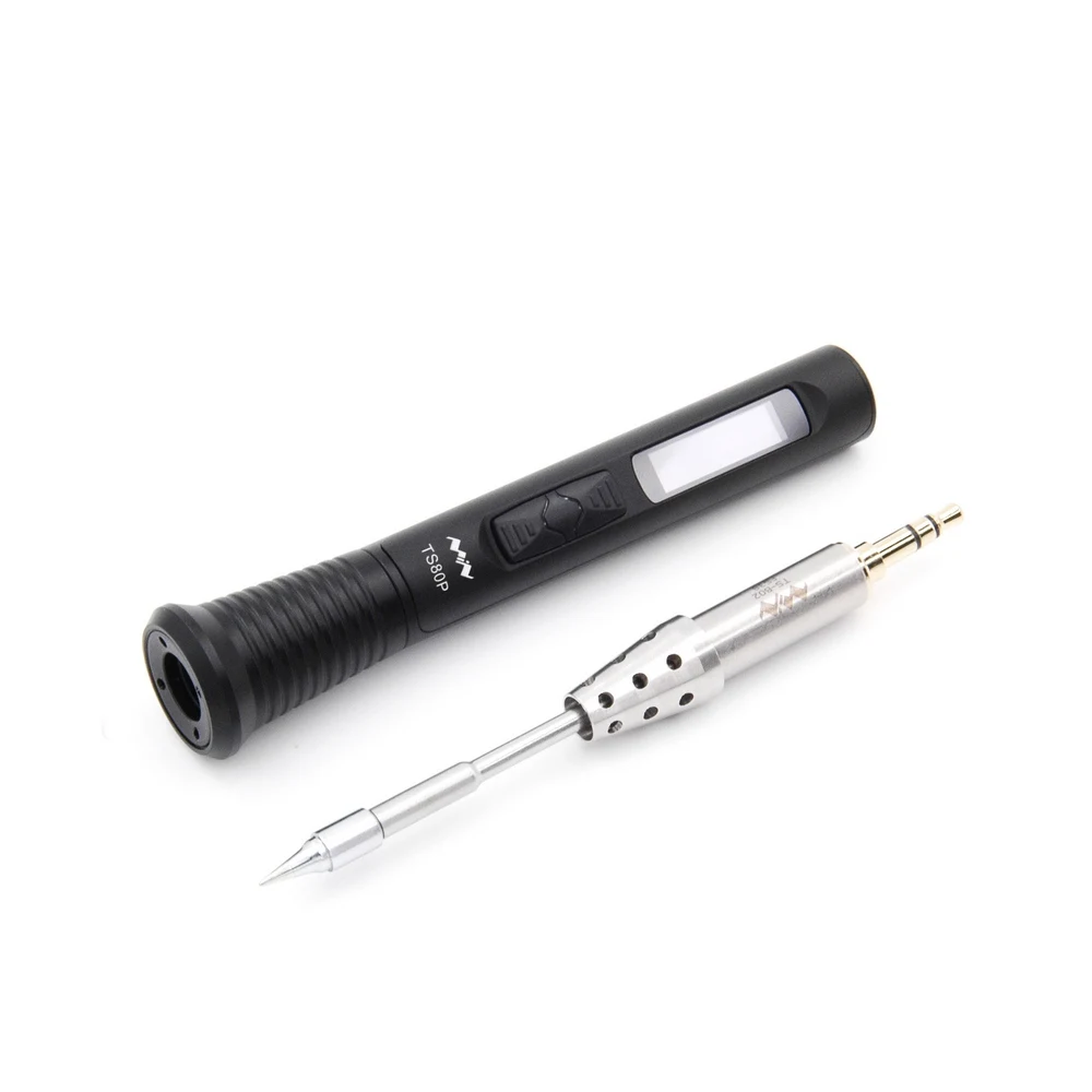 

Handheld Tools TS80P Mini Electric Soldering Iron Station PD2.0 QC3.0 30W 100-400 Degree Portable Bag Kit