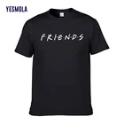 Футболка Мужскаяженская, из хлопка, с коротким рукавом, с надписью, прикольная, повседневная, 2021