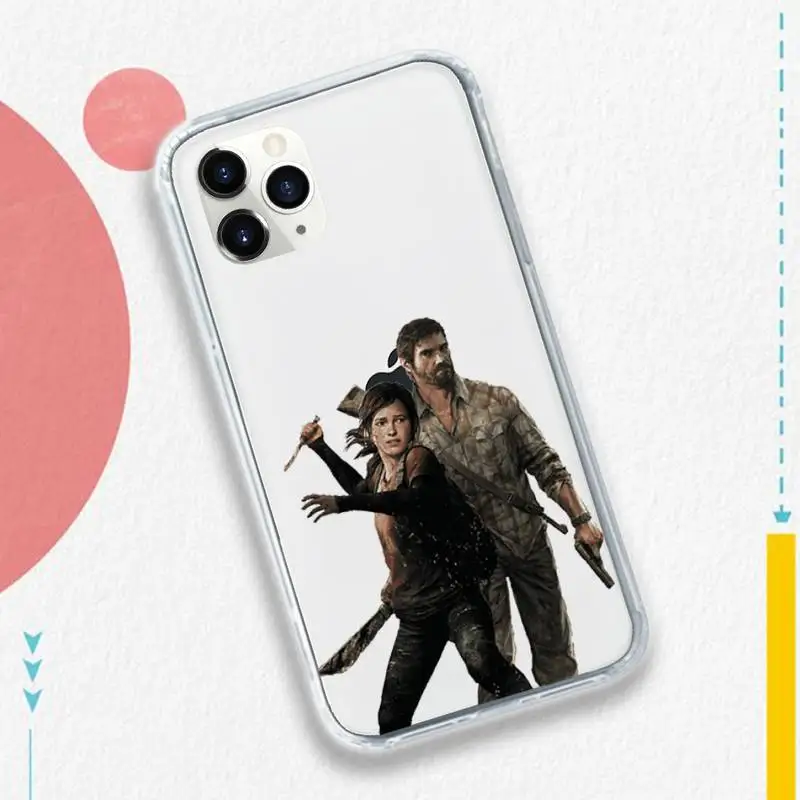 

The Last of Us hot game Phone Case Transparent soft For iphone 5 5s 5c se 6 6s 7 8 11 12 plus mini x xs xr pro max