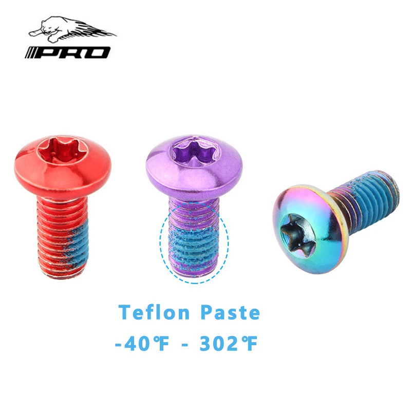 Разноцветные тормозные винты IIIPRO T25 для дисков сплавы подходят 160 мм 180